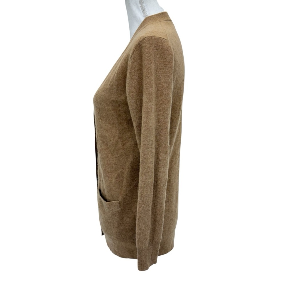 J. Crew Cashmere Cardigan XXS Camel/Tan - Picture 7 of 16